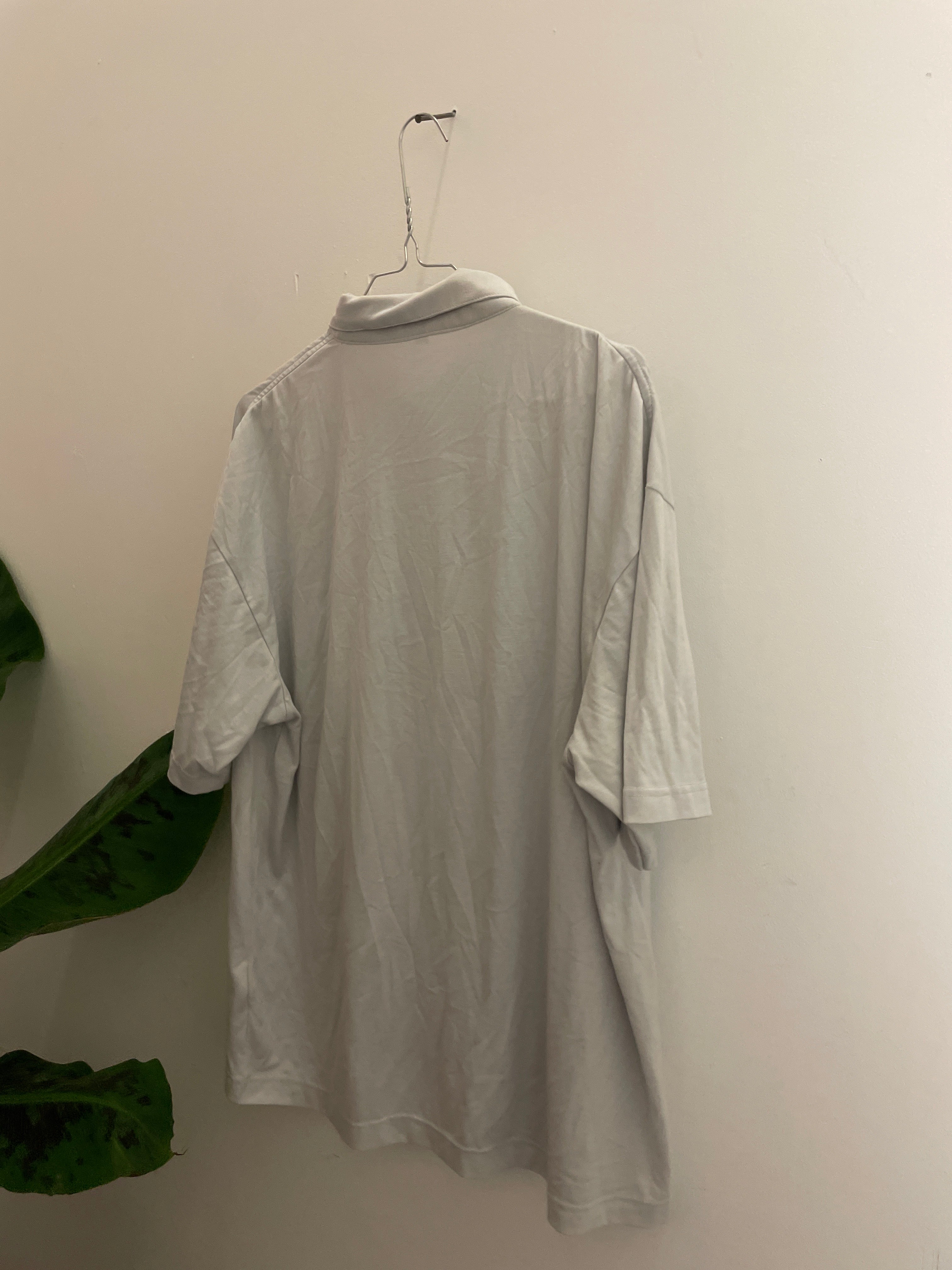 Vintage paradise white men polo shirt size XXL