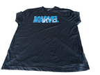 Vintage Men's black Marvel print short sleeve tees in M|L27 W22| SKU 4401