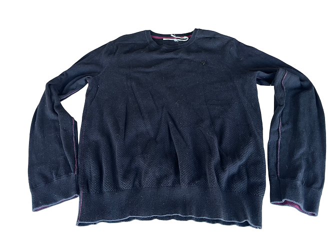 Vintage Men's Black Kaporal Jeans sweatshirt in L|L27 W20| SKU 4402