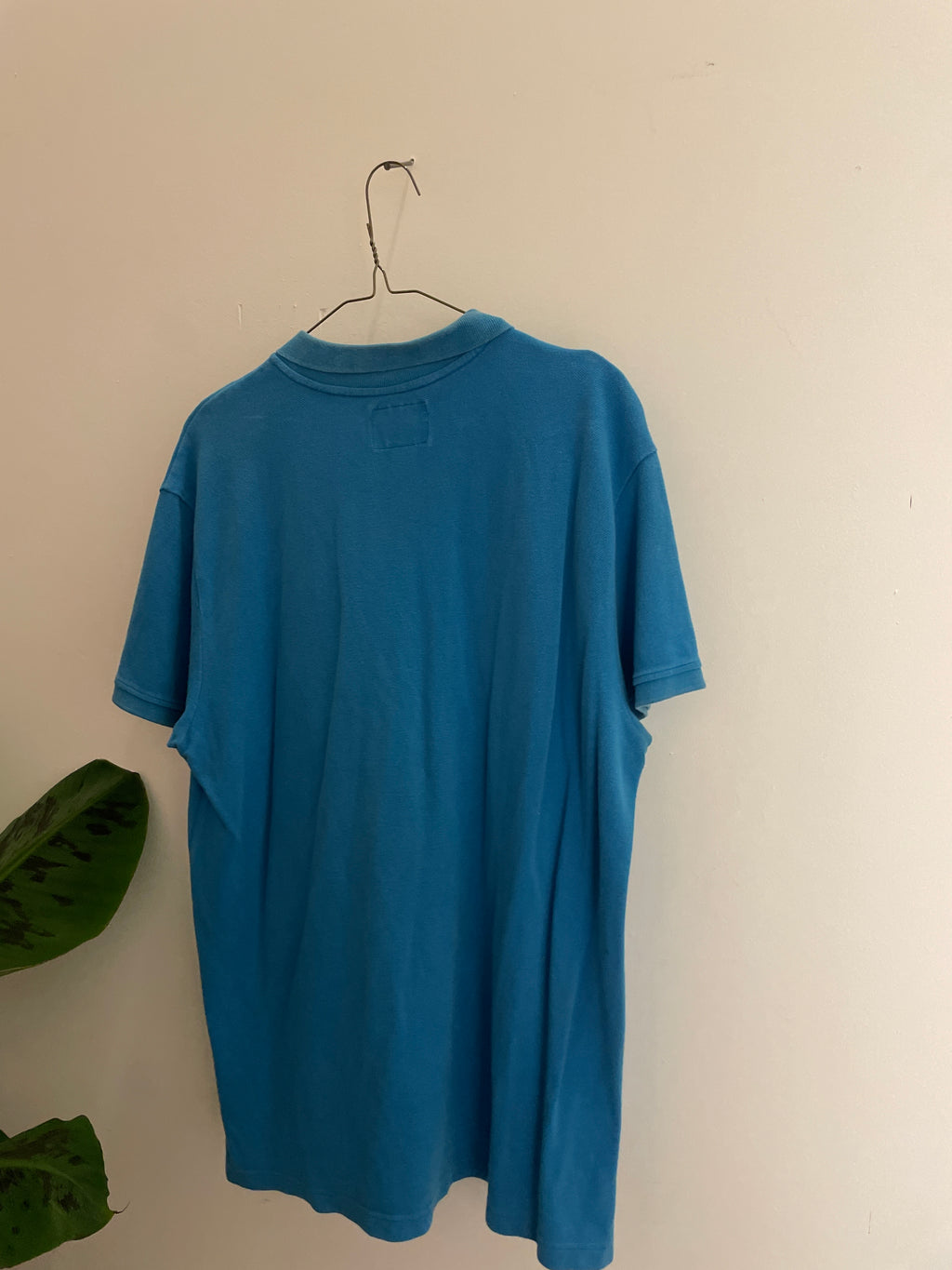 Vintage root canada mens blue polo shirt size XL