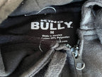 Vintage Black King Bully graphics full zip hoodie in M|L26 W21| SKU 4405