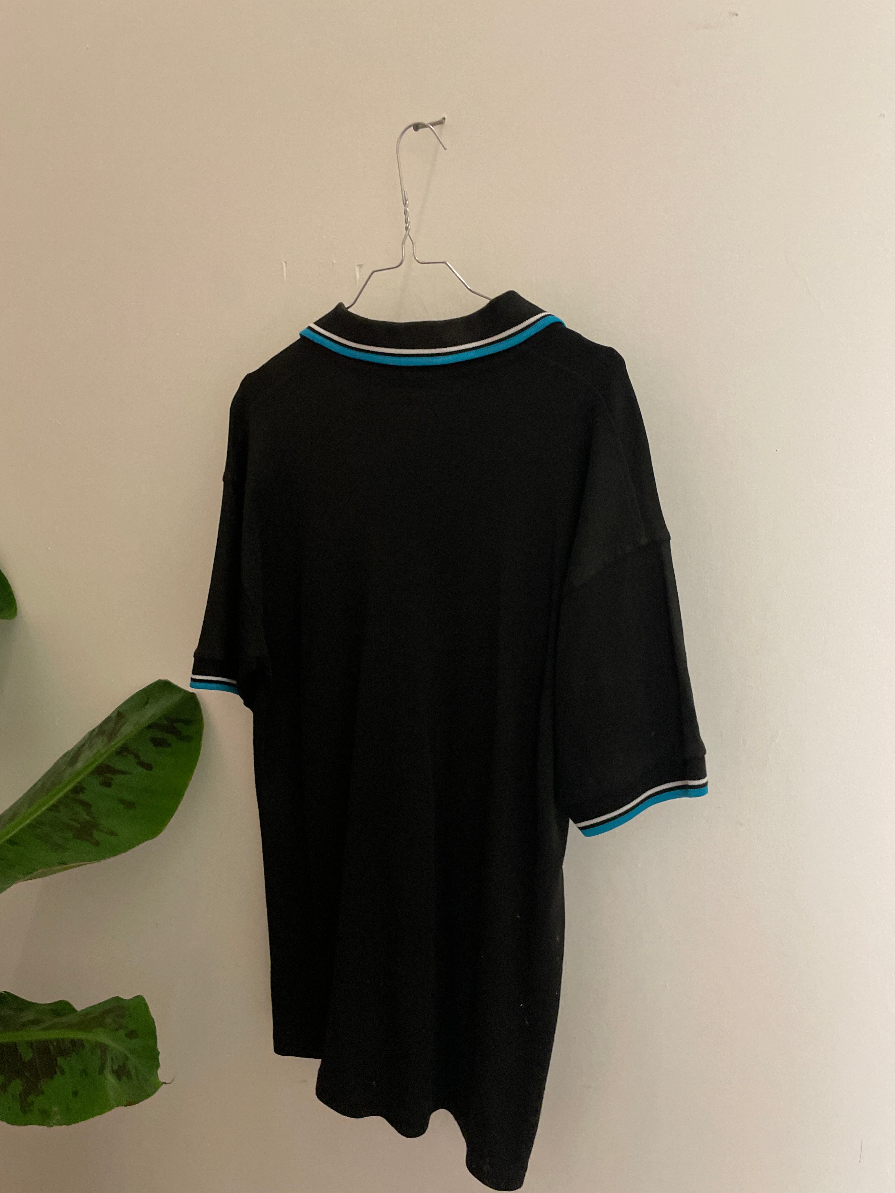 Vintage polo by ralph lauren black mens polo shirt size XL
