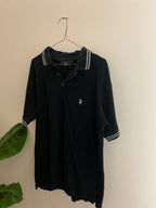 Vintage United state polo association mens navy blue polo shirt size XL