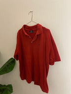 Vintage polo ralph lauren red regular fit large size