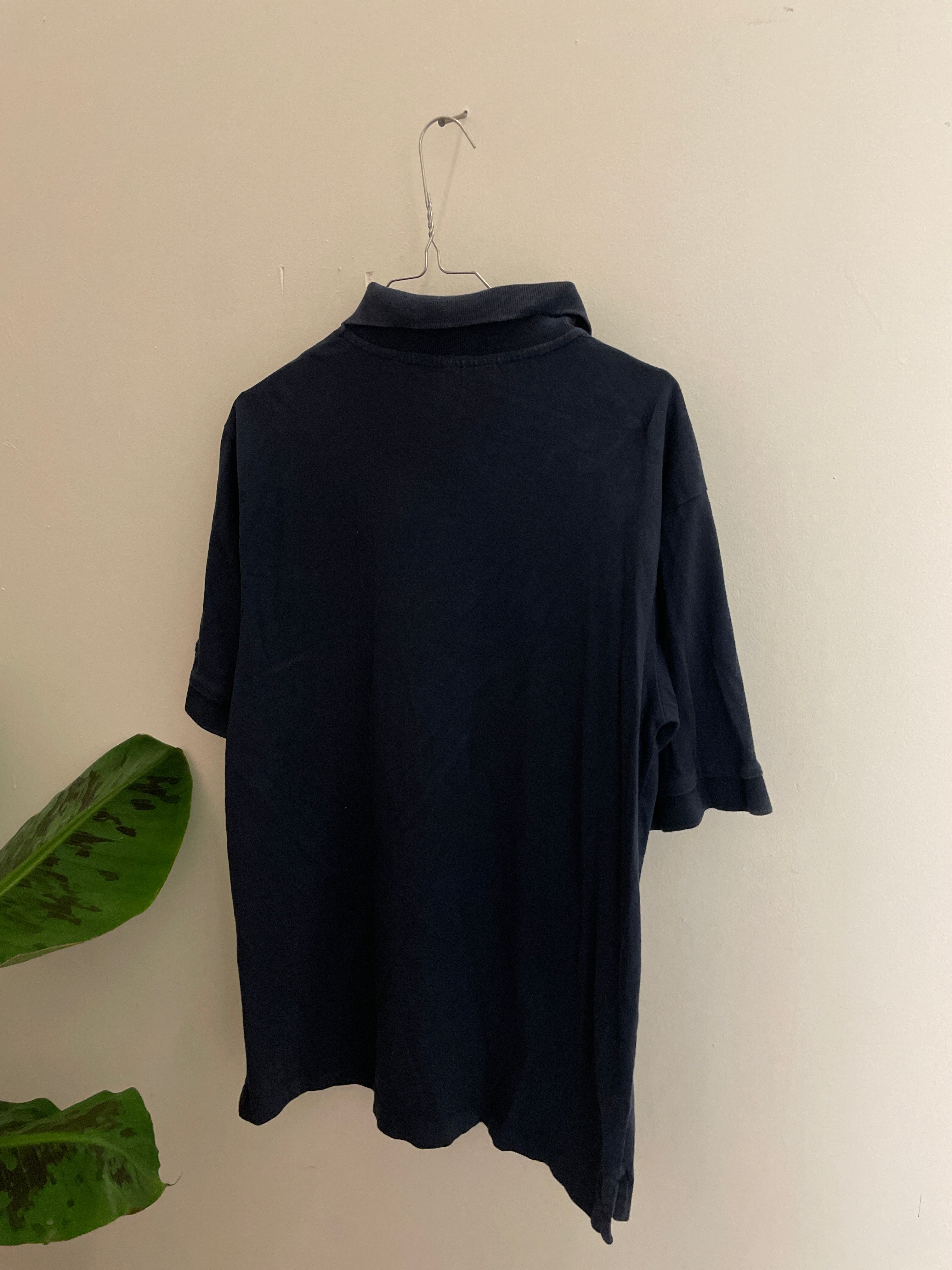 Vintage cruise wear & co blue polo men regular fit polo shirt size S