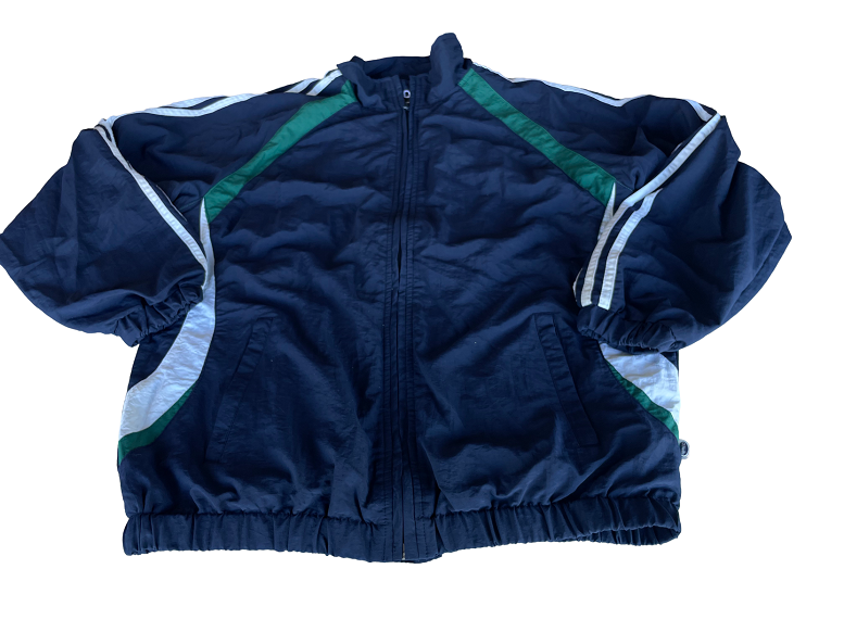Vintage Men's O'neills black windbreaker track jacket in M|L29W20|SKU4412