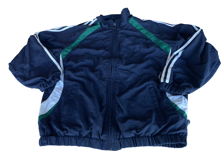 Vintage Men's O'neills black windbreaker track jacket in M|L29W20|SKU4412