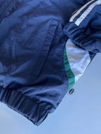 Vintage Men's O'neills black windbreaker track jacket in M|L29W20|SKU4412