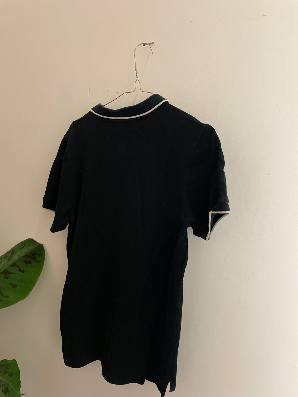 Vintage UCLA medium navy blue regular fit mens polo shirt