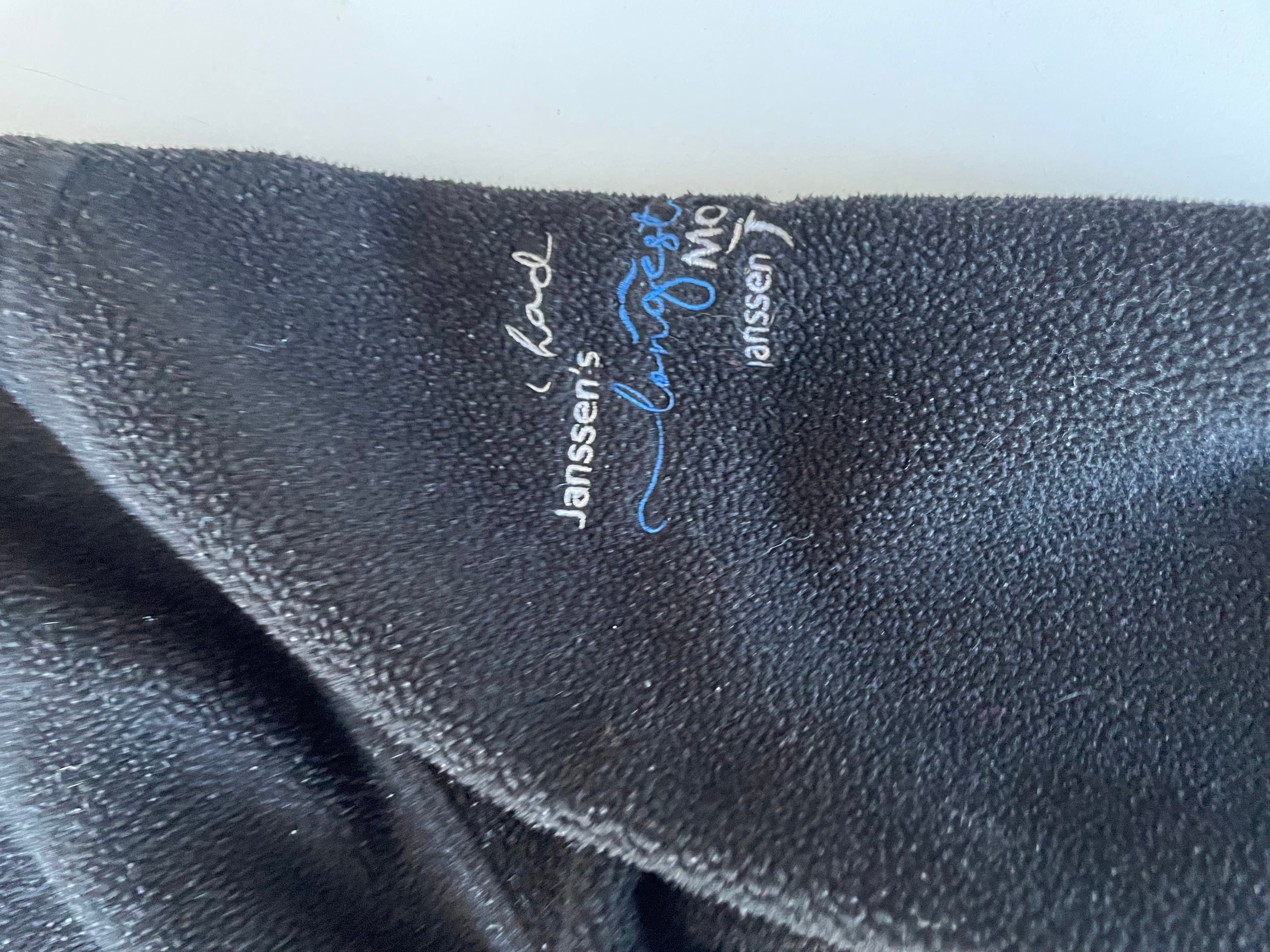 Vintage Uneek Black fleece full zip high neck jacket in L|L32 W22| SKU 4415