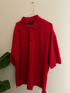 Vintage Cogs by bluemax red mens polo shirt size XXXL