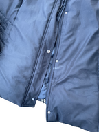 Vintage Miax sport wear black padded full zip jacket in 2XL|L32 W24|SKU 4418