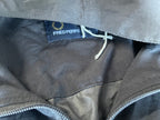 Vintage Fred Perry black hoodie windbreaker jacket in XL|L31 W25| SKU 4419