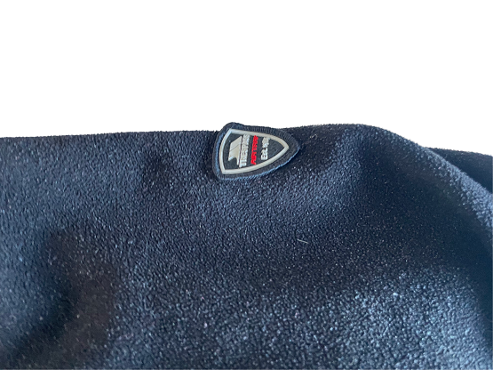 Vintage Grey Trespass full zip high neck colorblock fleece jacket in S|L29 W19|SKU 4423