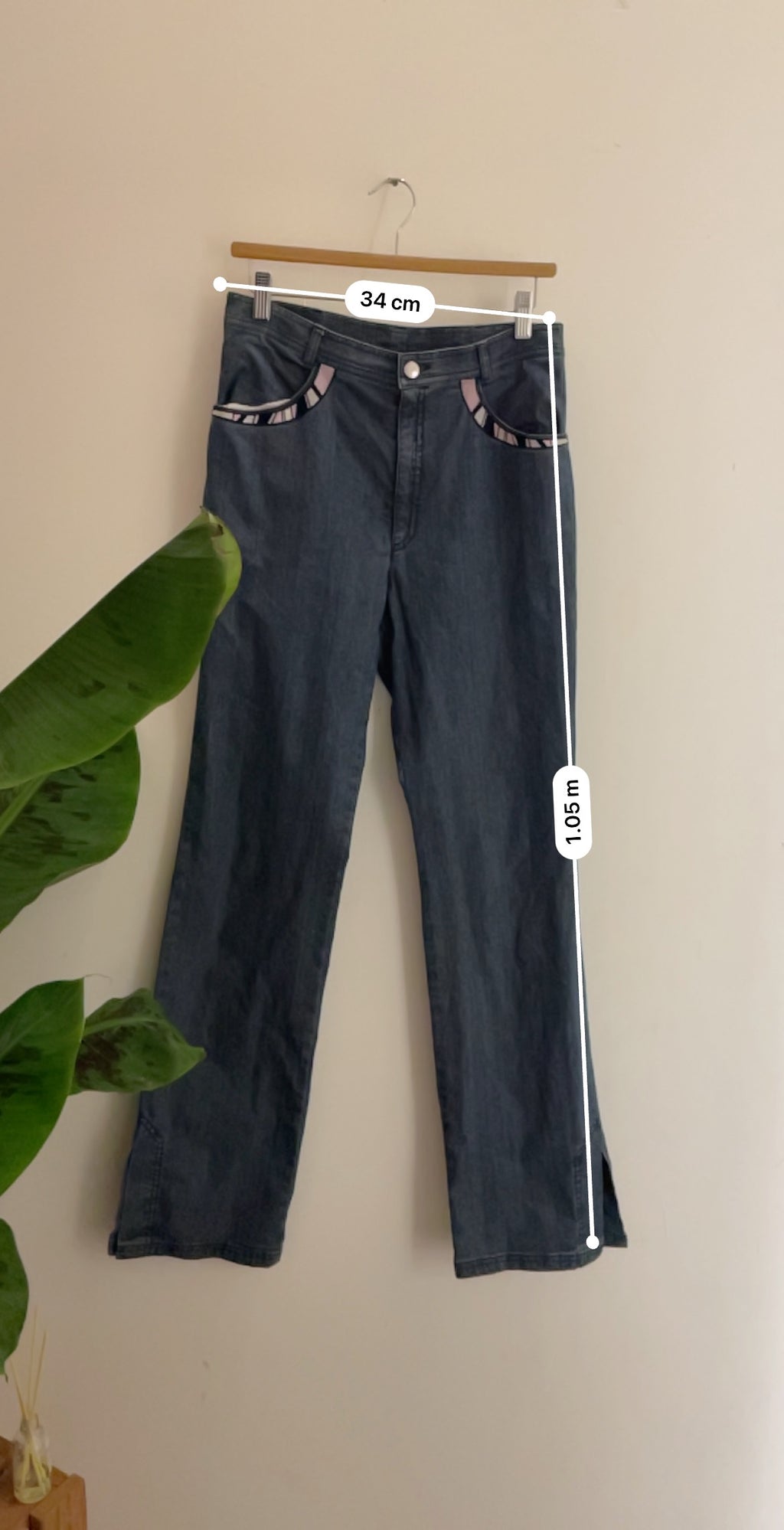 Vintage blue lucia jeans size L