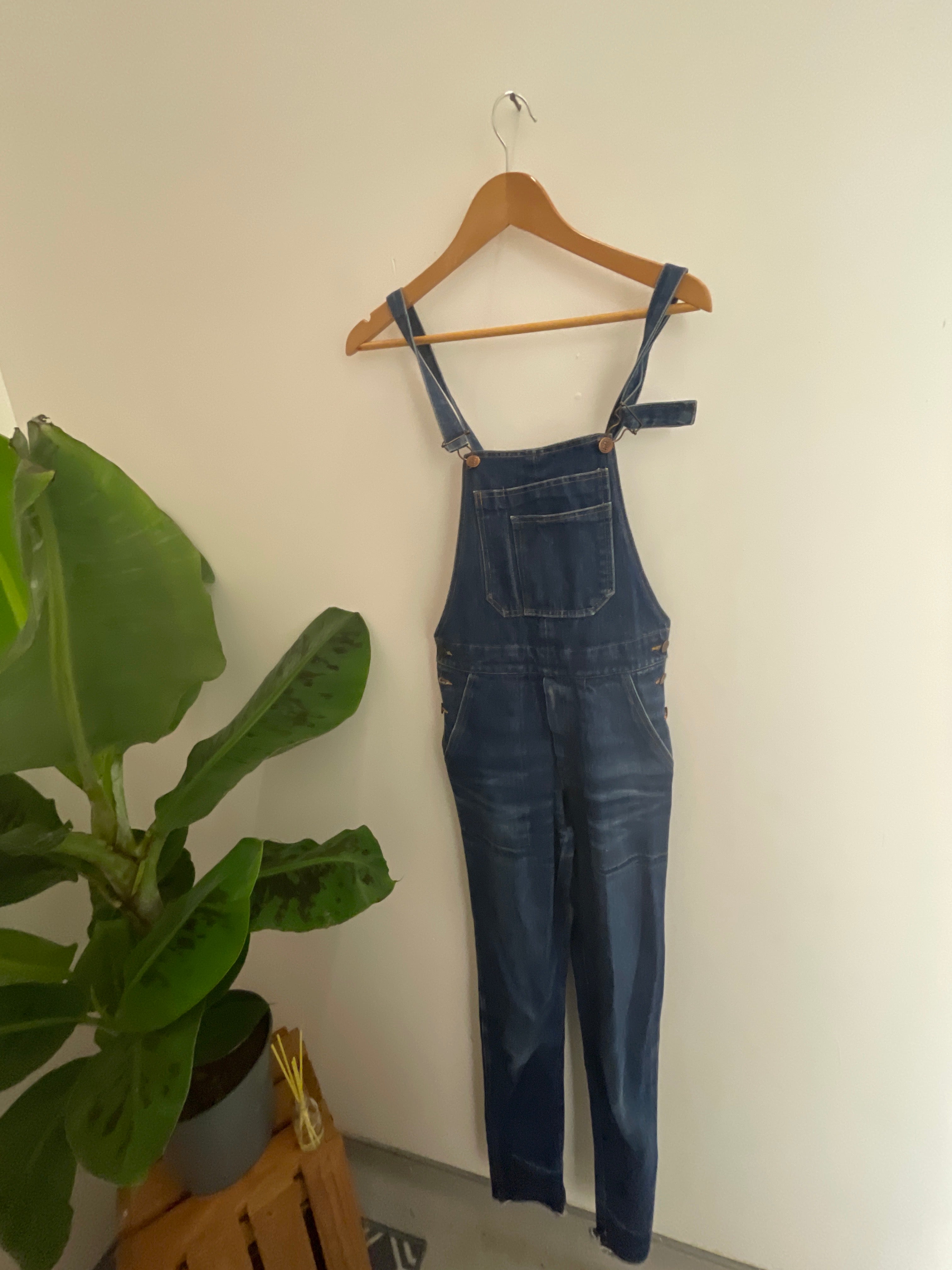 Vintage Emar USA blue jeans small dungarees