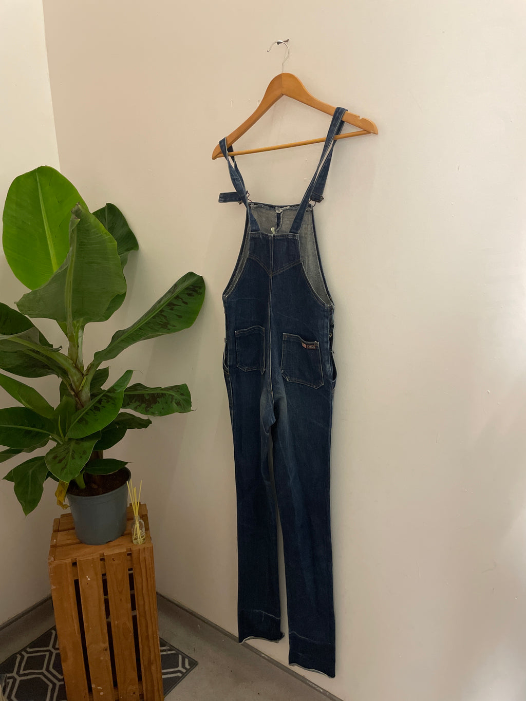 Vintage Emar USA blue jeans small dungarees