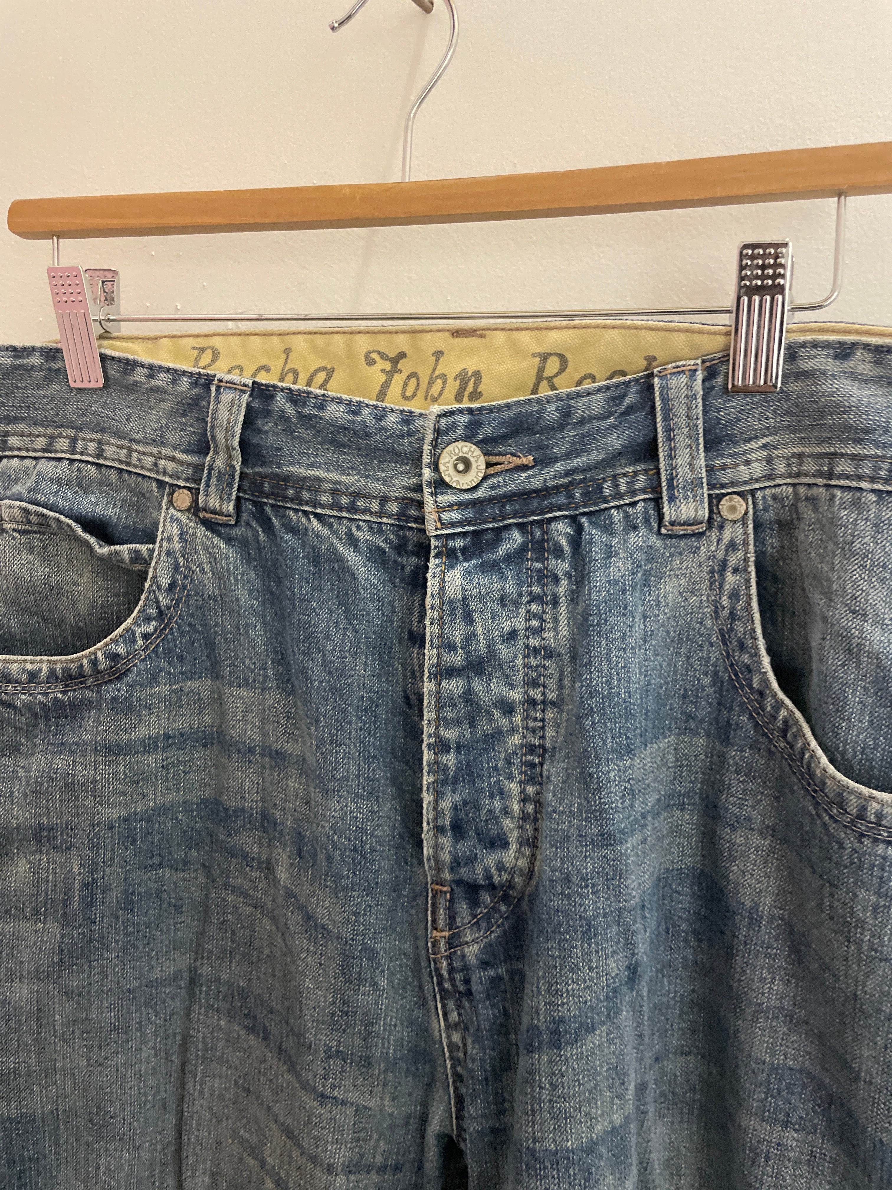 Vintage blue john rocha mens jeans trousers – weighnpayclothingstore