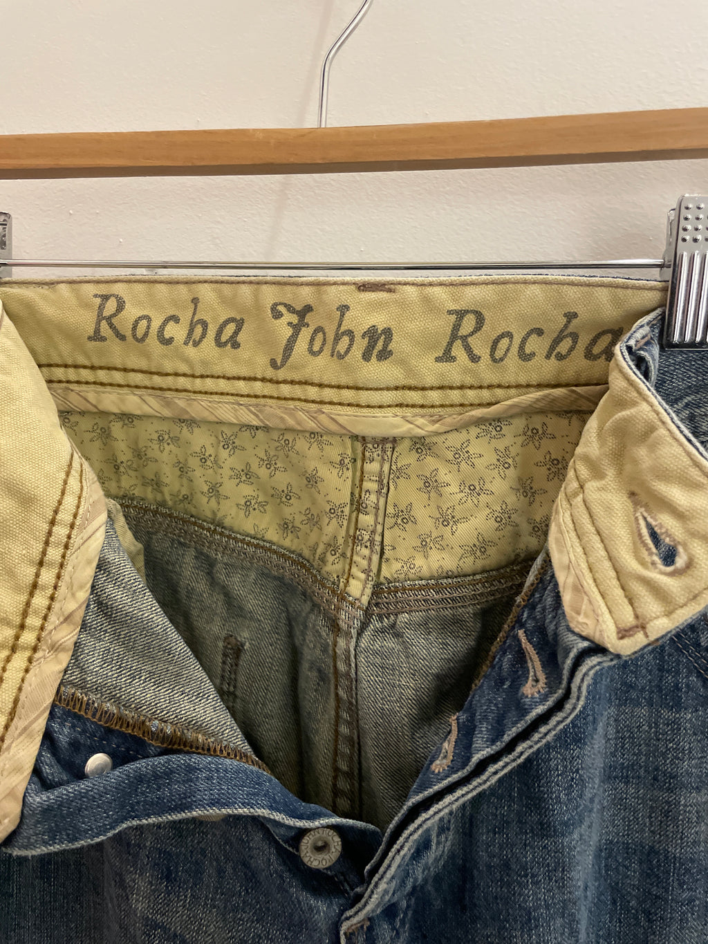 Vintage blue john rocha mens jeans trousers