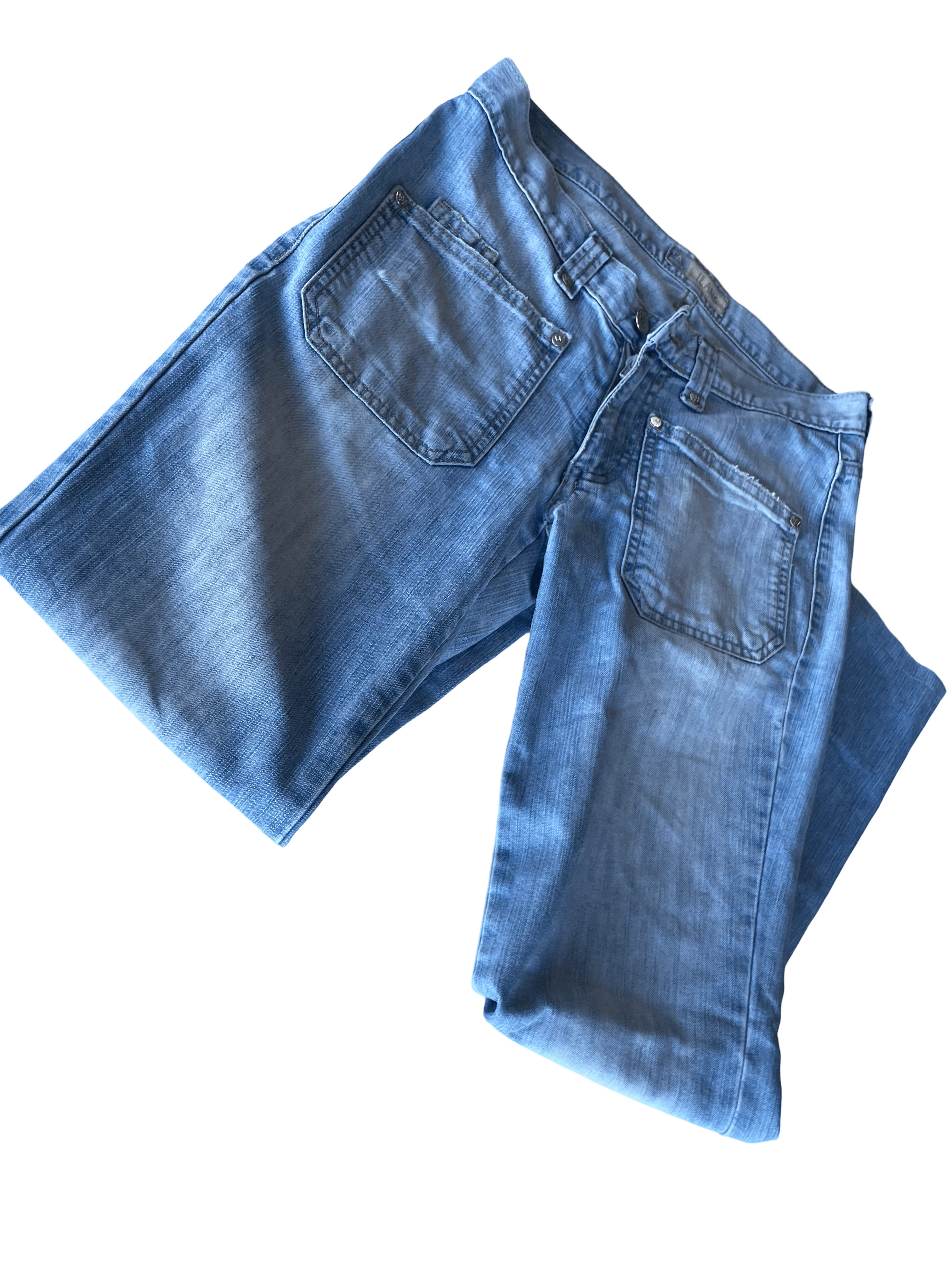 Vintage women's light blue A jeans in M| L27 W30| SKU 4431