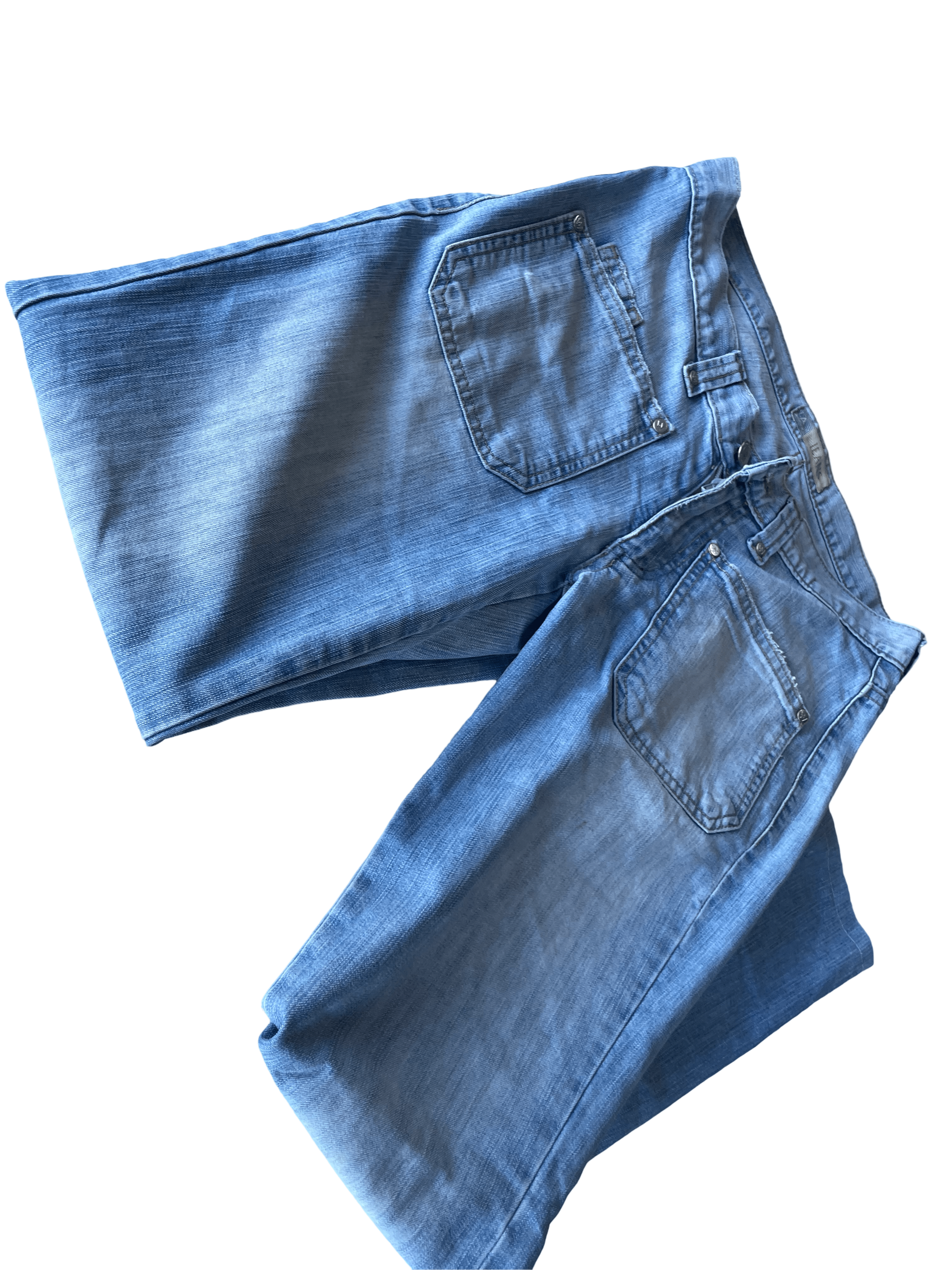 Vintage women's light blue A jeans in M| L27 W30| SKU 4431