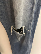Vintage levis strauss & co blue standard fit crazy jeans trousers size L