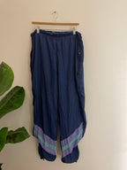 Vintage shamp shell blue track pant size XXL