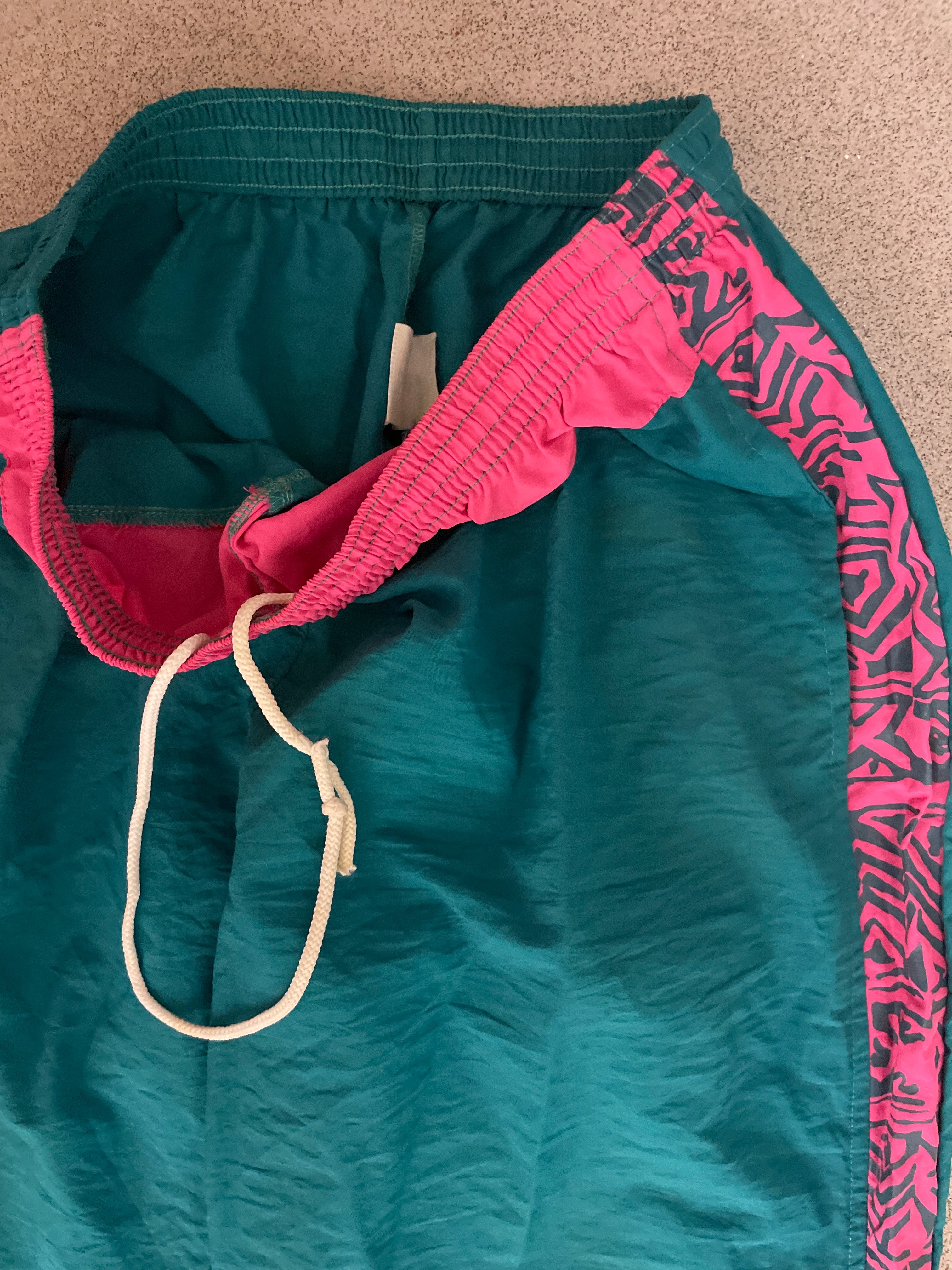 Vintage green decathlon track pant size M