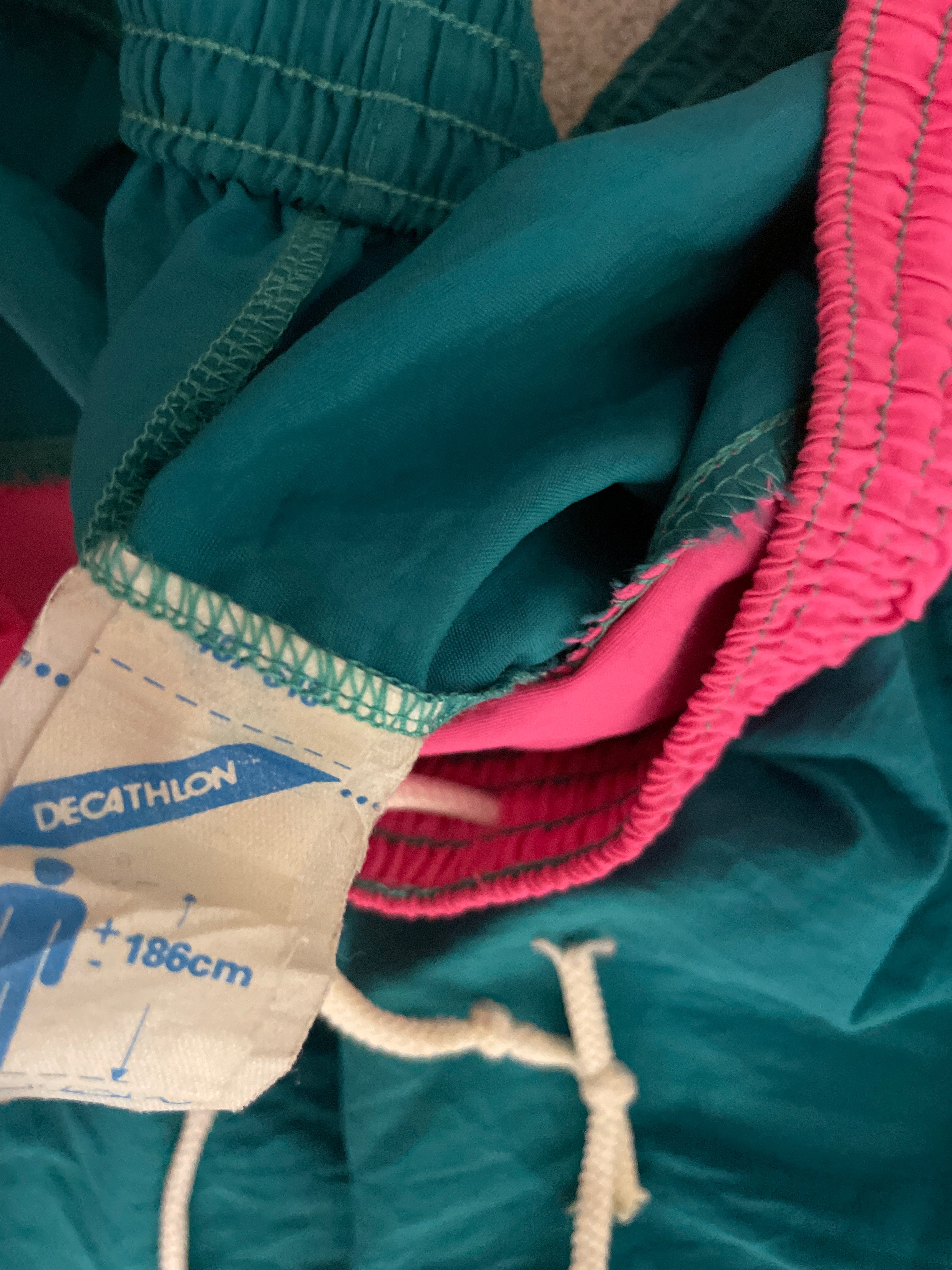 Vintage green decathlon track pant size M