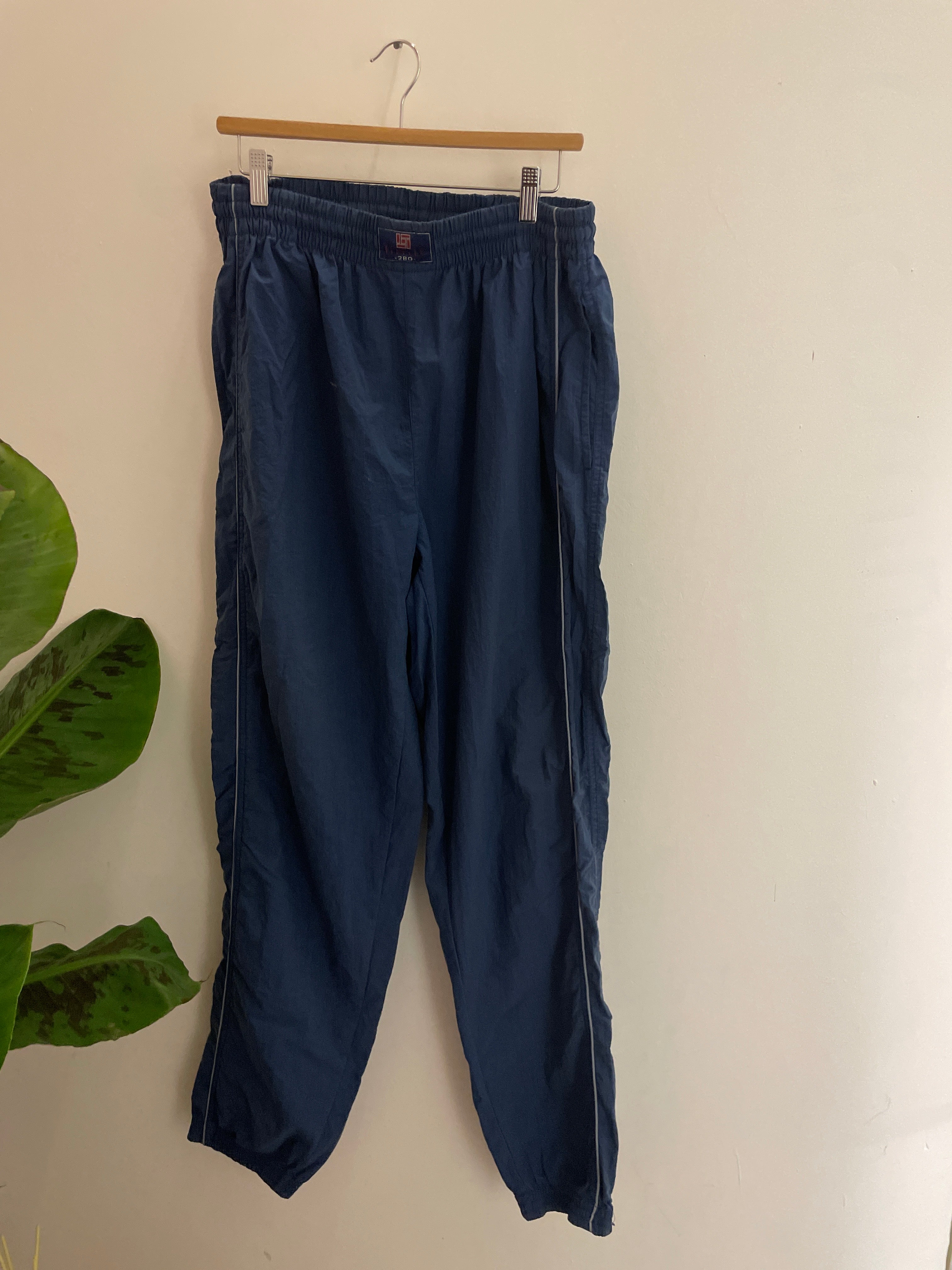 Vintage blue crane sport track pant size L