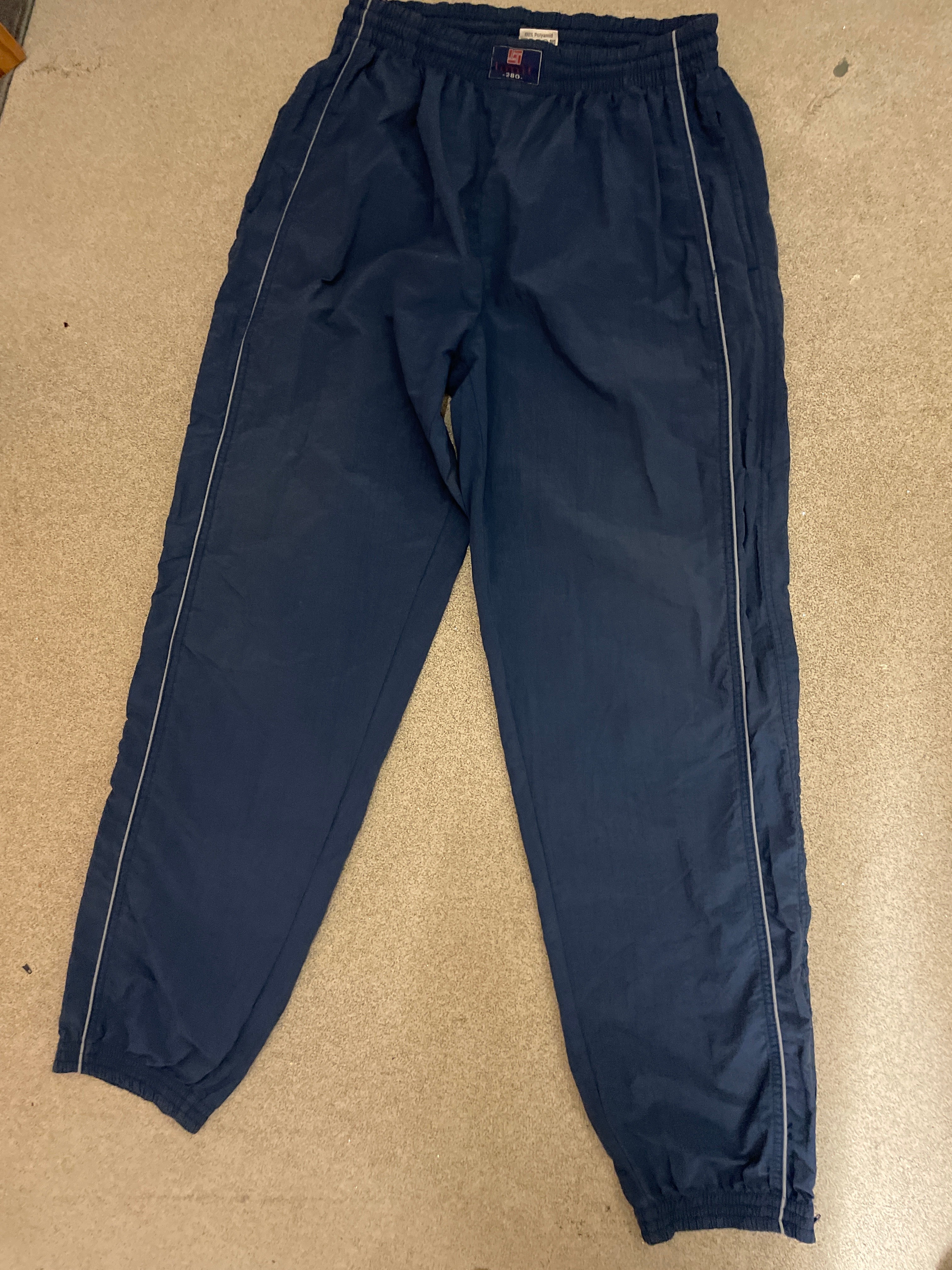 Vintage blue crane sport track pant size L