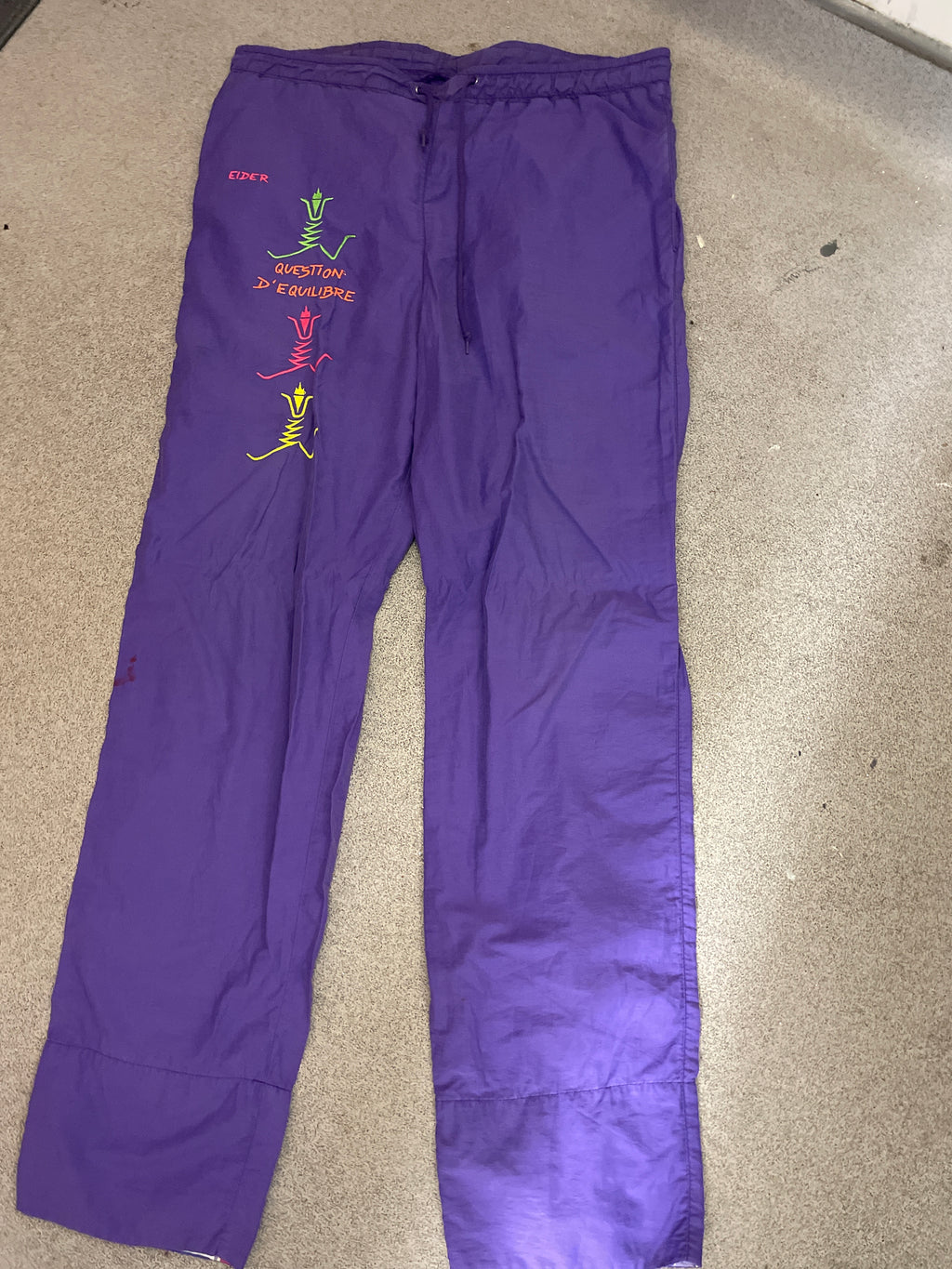 Vintage purple jogging pant size L