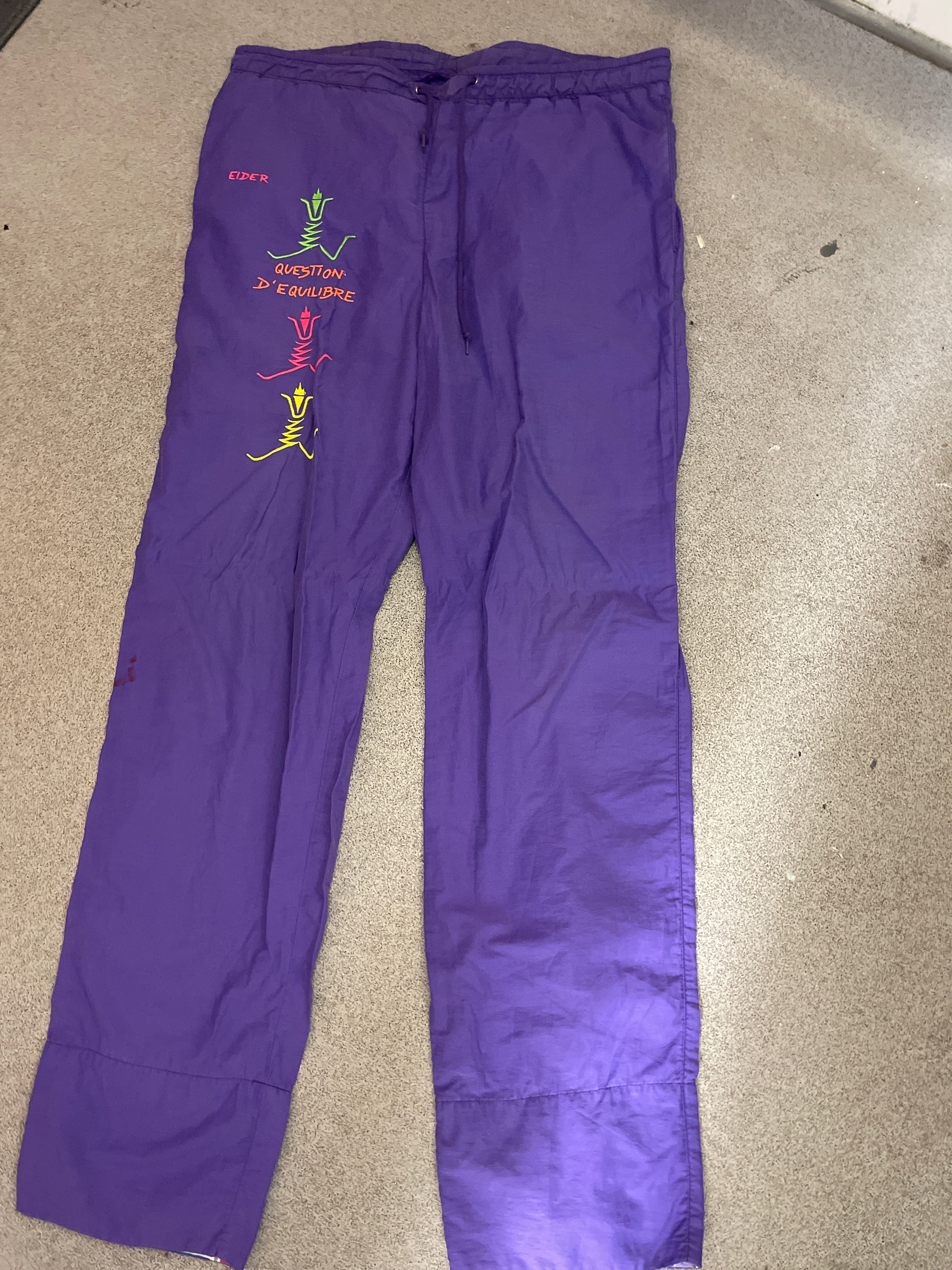 Vintage purple jogging pant size L