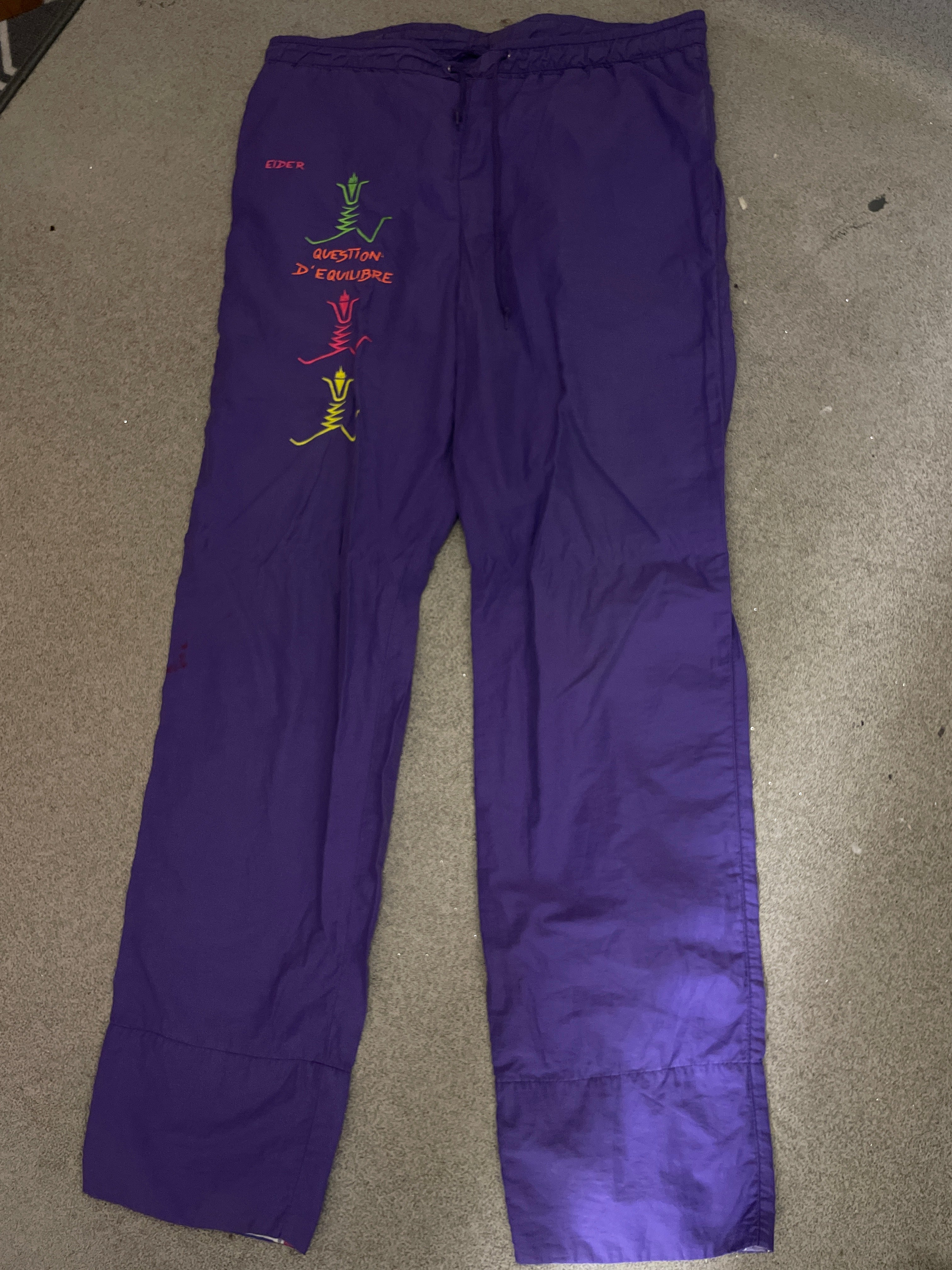 Vintage purple jogging pant size L