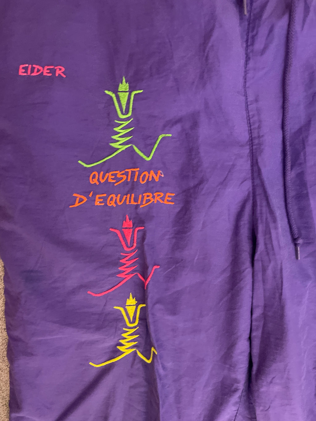 Vintage purple jogging pant size L