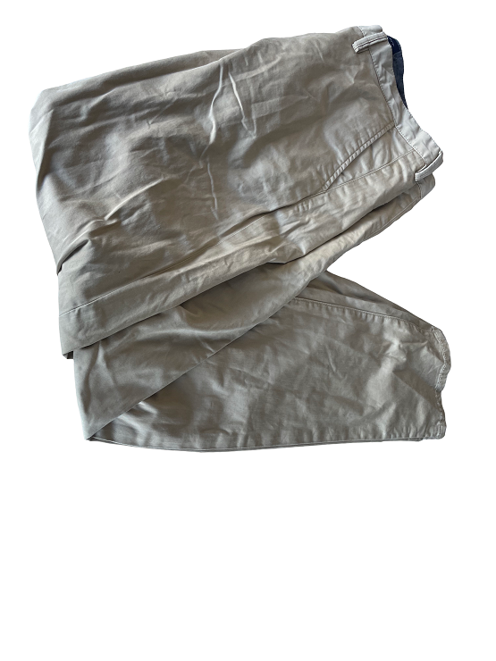 Vintage Men's Gant cream chinos trouser in XL| L34 W 34| SKU 4440