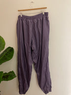Vintage purple shell trackpant size XL