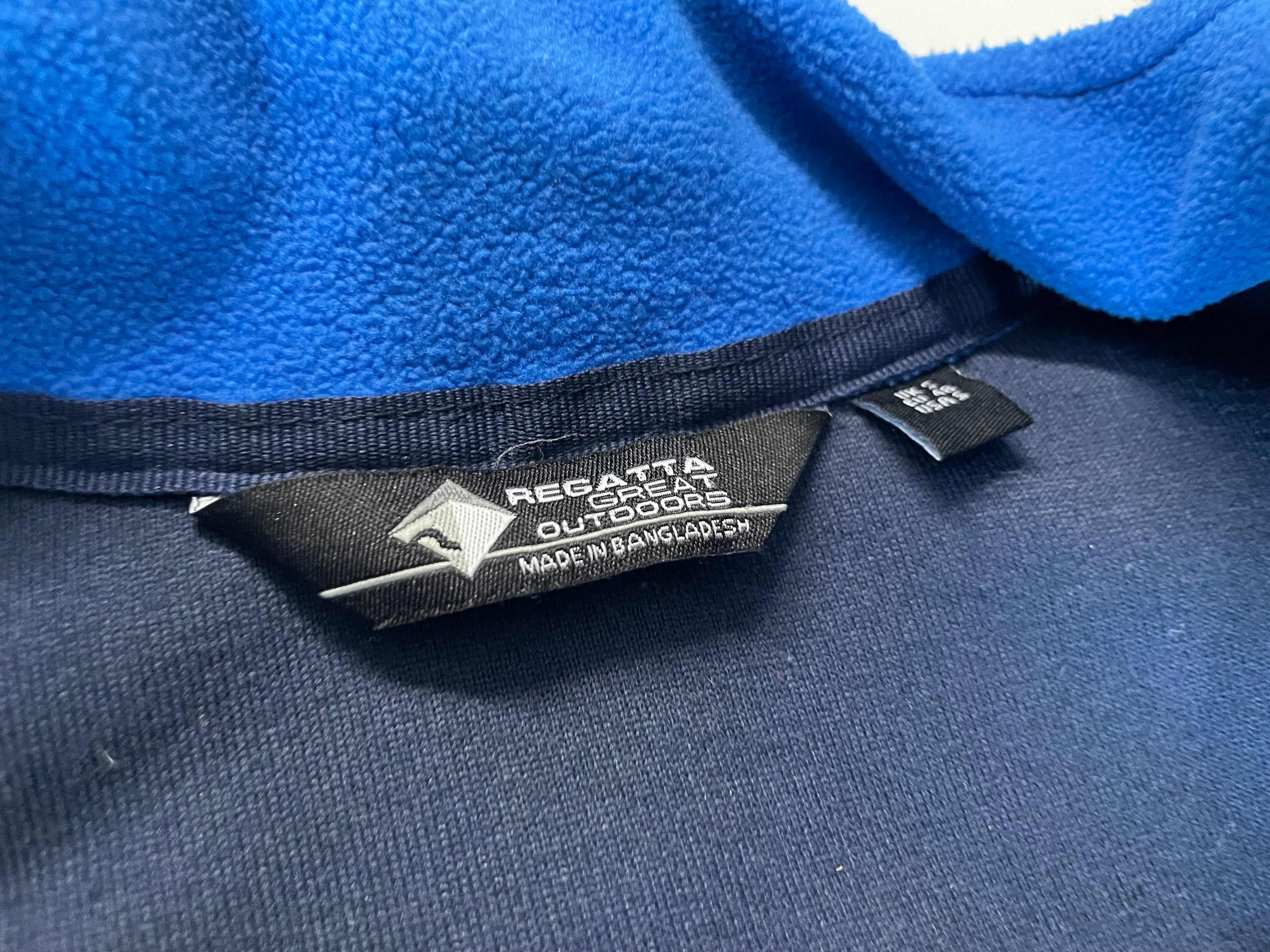 Vintage blue Regatta Great Outdoor sleeveless jacket in S|L26 W19| SKU 4443