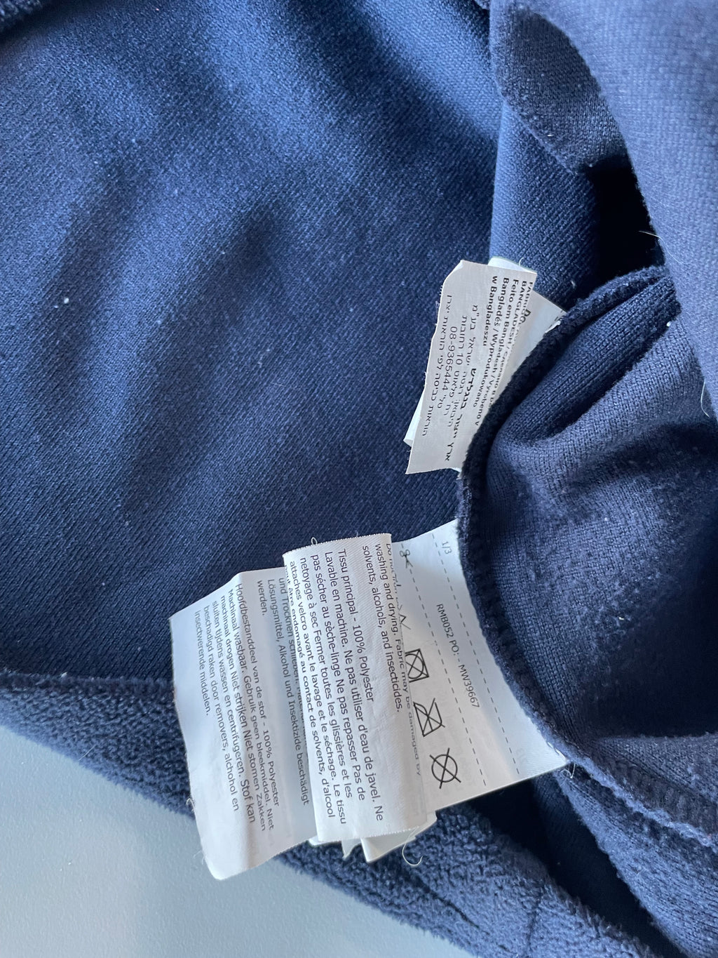 Vintage blue Regatta Great Outdoor sleeveless jacket in S|L26 W19| SKU 4443