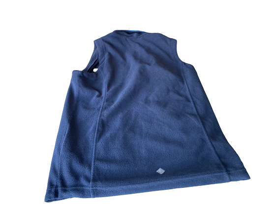 Vintage blue Regatta Great Outdoor sleeveless jacket in S|L26 W19| SKU 4443