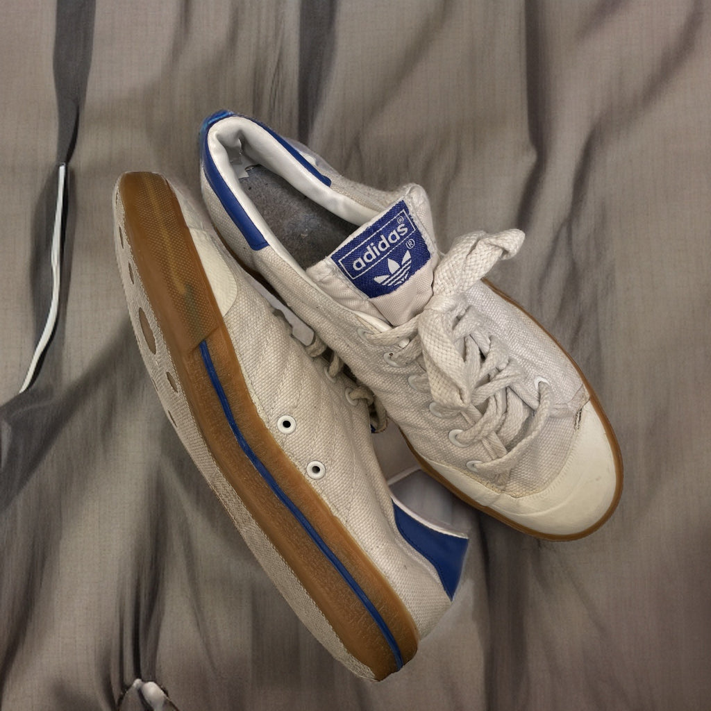 Vintage white adidas SB lucas pro sneakers uk 7