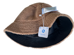 Vintage Mayoral cream fleece cozy reversible bucket hat new with tag|SKU 4447