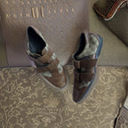 Vintage brown mens gucci gussisima shoe size 42