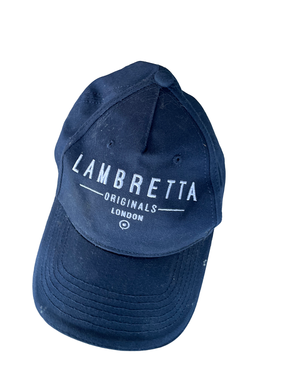 Vintage Lambretta Original London black baseball cap|Onesize|SKU 4449