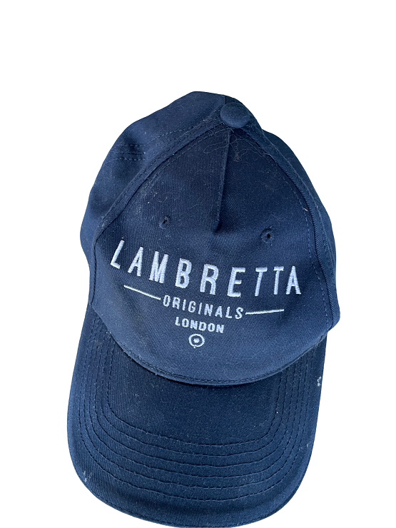 Vintage Lambretta Original London black baseball cap|Onesize|SKU 4449