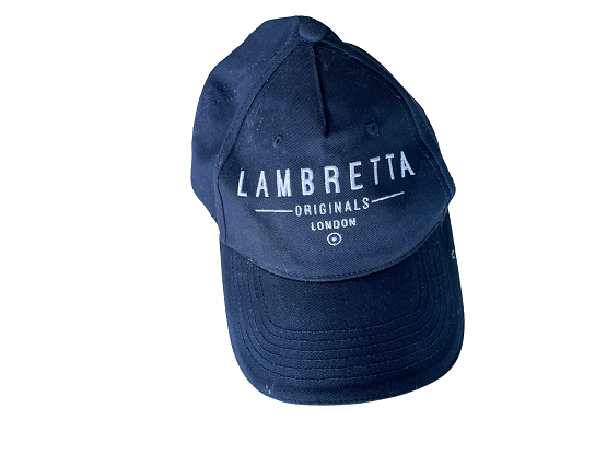 Vintage Lambretta Original London black baseball cap|Onesize|SKU 4449