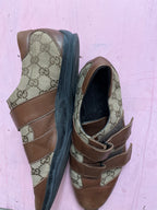 Vintage brown mens gucci gussisima shoe size 42