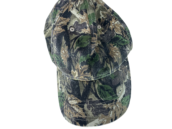 Vintage multi floral print camouflage baseball cap| One size| SKU 4451