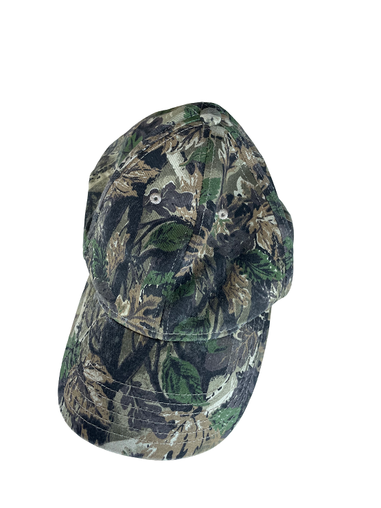 Vintage multi floral print camouflage baseball cap| One size| SKU 4451