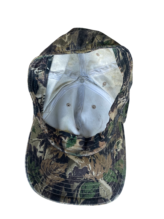 Vintage multi floral print camouflage baseball cap| One size| SKU 4451